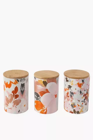 3 Christabel Storage Canisters
