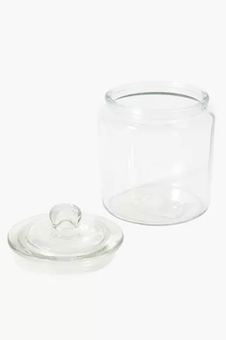 Glass Cookie Jar, 4 L
