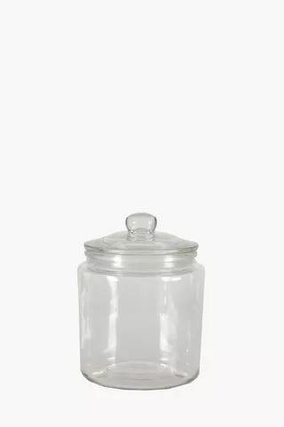 Glass Cookie Jar, 2 L