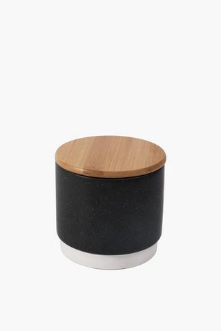 Speckle Ceramic Canister