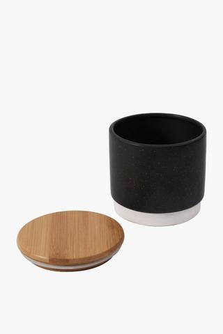 Speckle Ceramic Canister