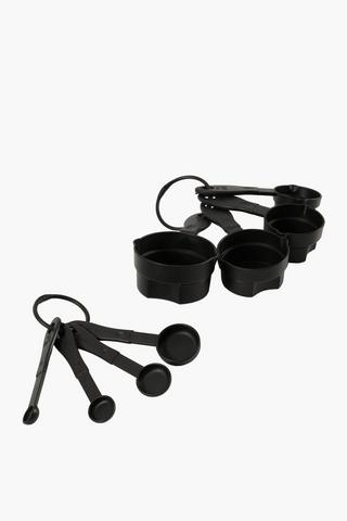 8 Piece Plastic Measuring Set