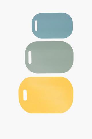 3 Piece Chopping Board Set