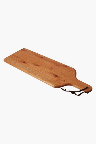 Bamboo Paddle Block Chopping Board