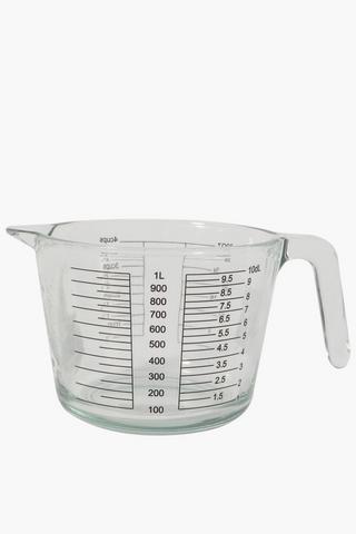 Glass Measuring Jug, 1 L