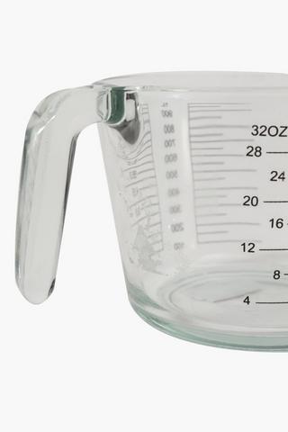 Glass Measuring Jug, 1 L