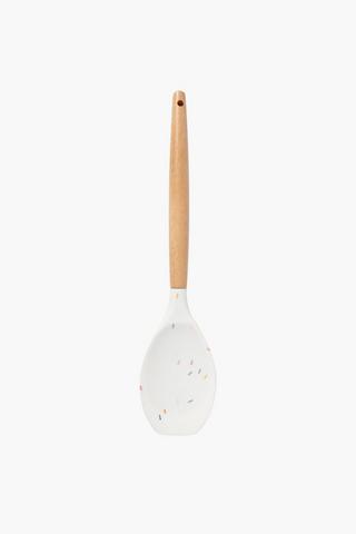Speckle Silicone Spoon