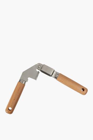 Beech Wood Garlic Press