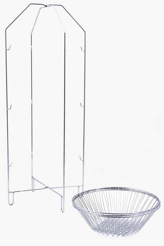 Chrome 3 Tier Vegetable Rack