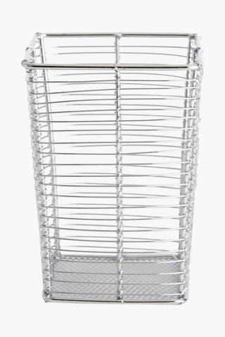 Essentials Chrome Utensil Holder