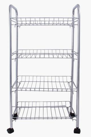 4 Tier Vegetable Rack With Wheels