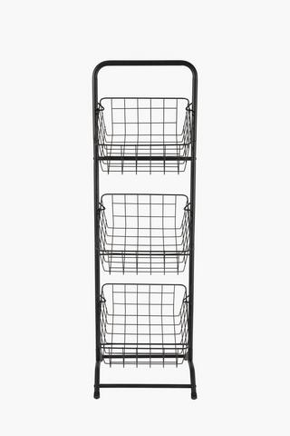 3 Tier Powder Coated Vegetable Rack