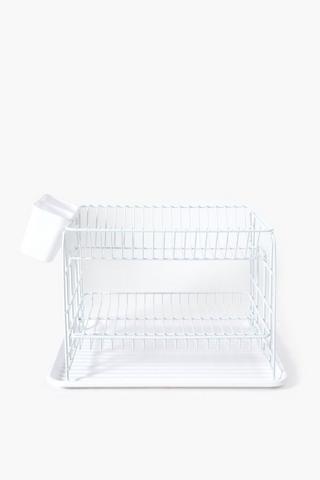 Harlem Double Dish Rack With Drip Tray
