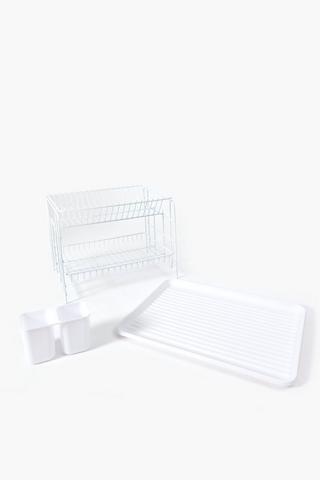 Harlem Double Dish Rack With Drip Tray
