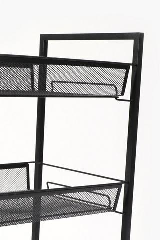 Ningbo 3 Tier Vegetable Trolley Rack