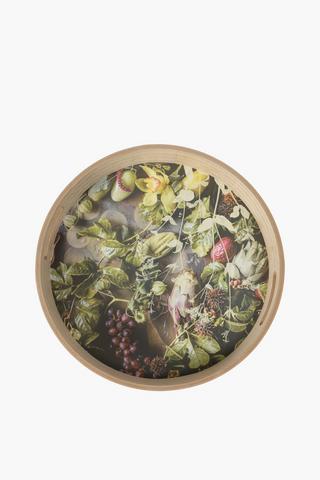 Chamonix Round Serving Tray