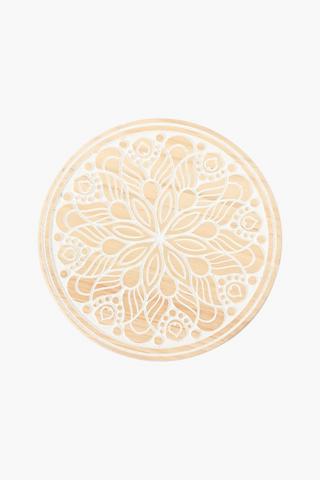 Wood Embossed Trivet