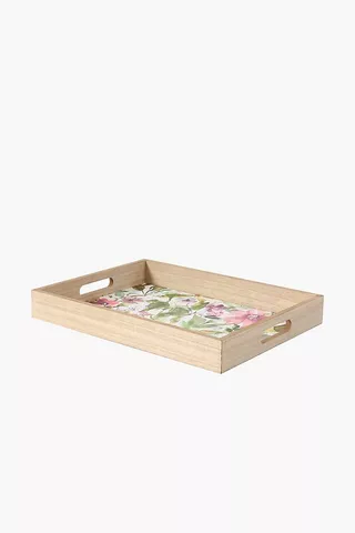 Pauline Rectangle Wood Serving Tray