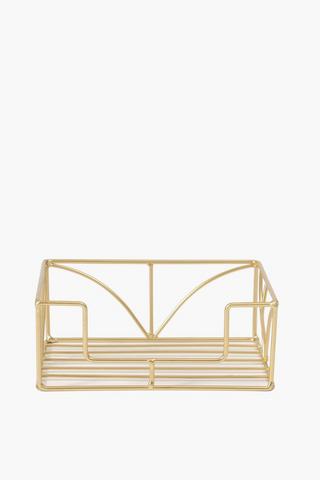 Metallic Serviette Holder