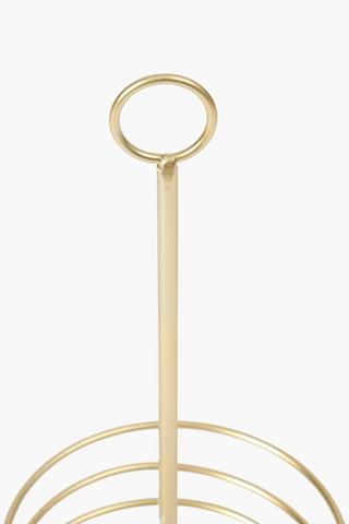 Metallic Paper Towel Holder