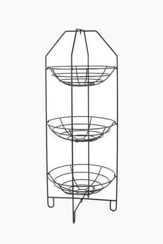 Powder Coated 3 Tier Vegetable Rack