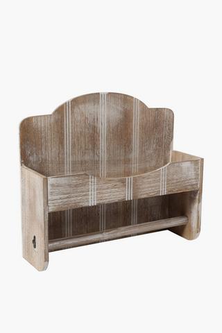 French Garden Wooden Spice Rack