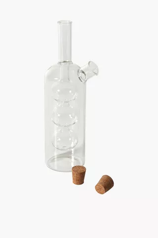 Bubble Glass Vinegar And Oil Pourer