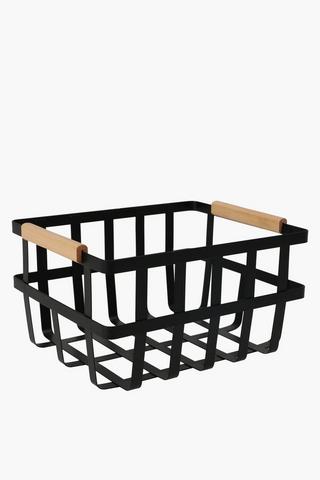 Metal Basket Organizer Large