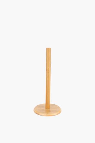 Bamboo Paper Towel Holder