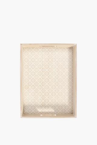 Wood Rectangle Serving Tray