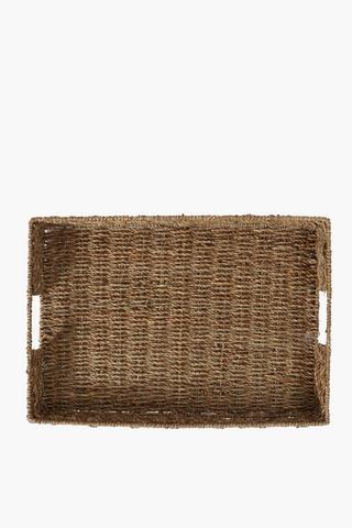 Malawi Seagrass Rectangle Tray