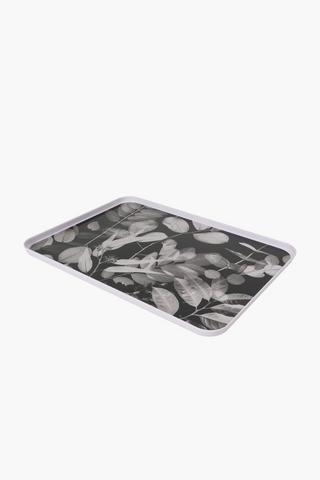 Floral Serving Tray, Extra Large