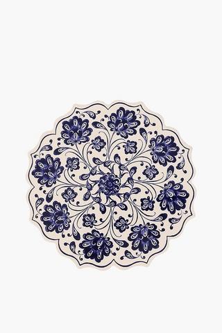 Floral Ceramic Trivet
