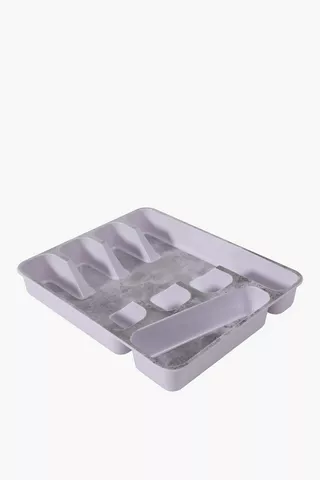 Simone Marble 5 Division Cutlery Tray