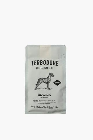 Terbodore Coffee Decaf Roasters Unwind, 250g