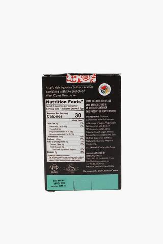 Darling Salted Liquorice Soft Caramels, 45g