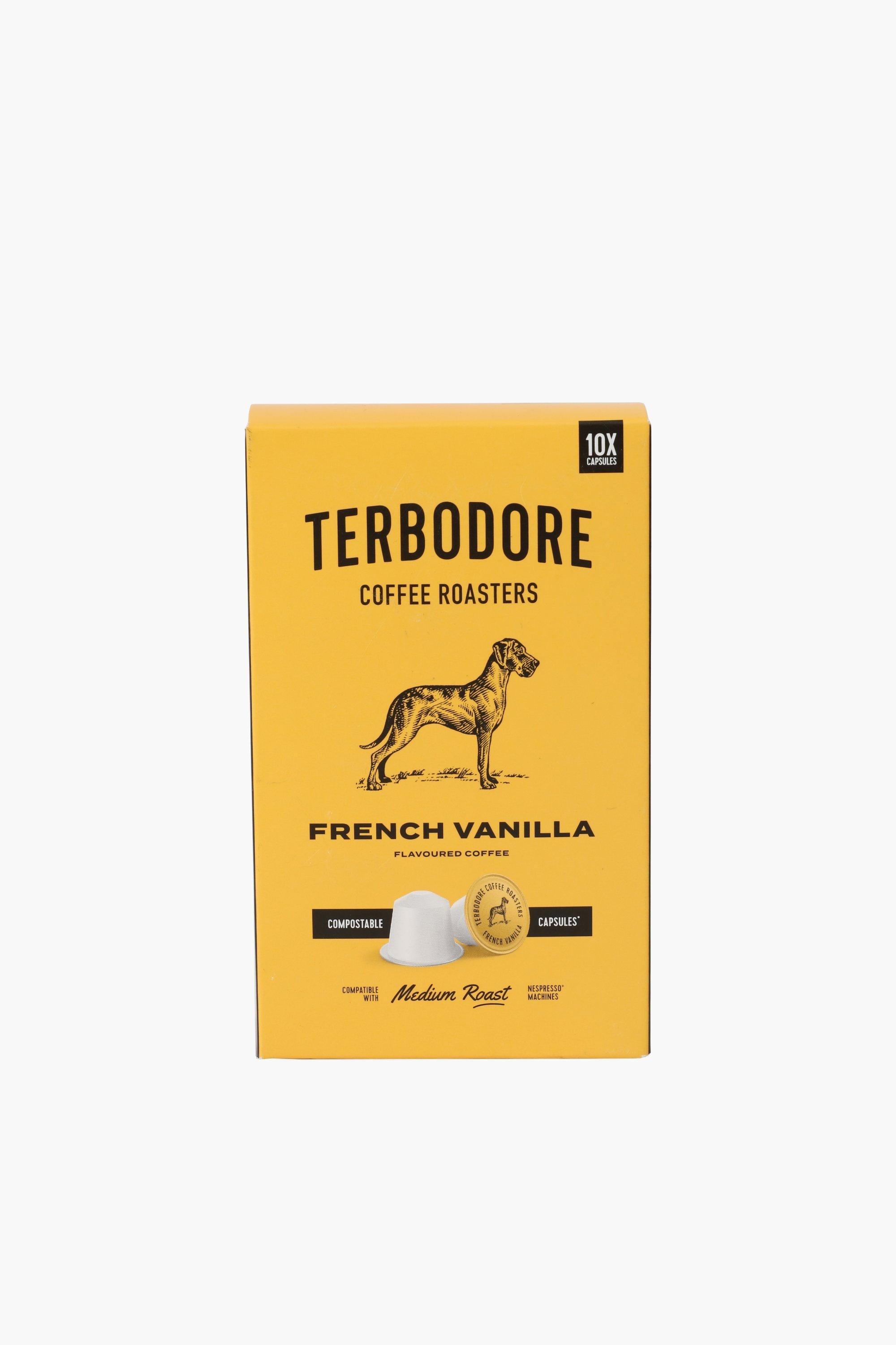 Terbodore Capsules French Vanilla, 10 Pack
