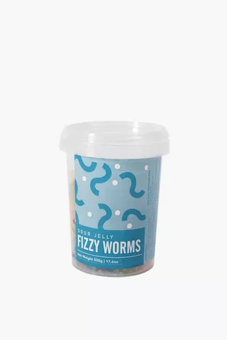 Sour Jelly Worms, 500g