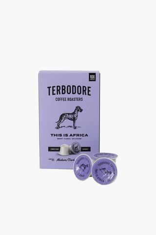 Terbodore Capsules This Is Africa, 10 Pack