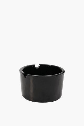 Round Glass Ashtray