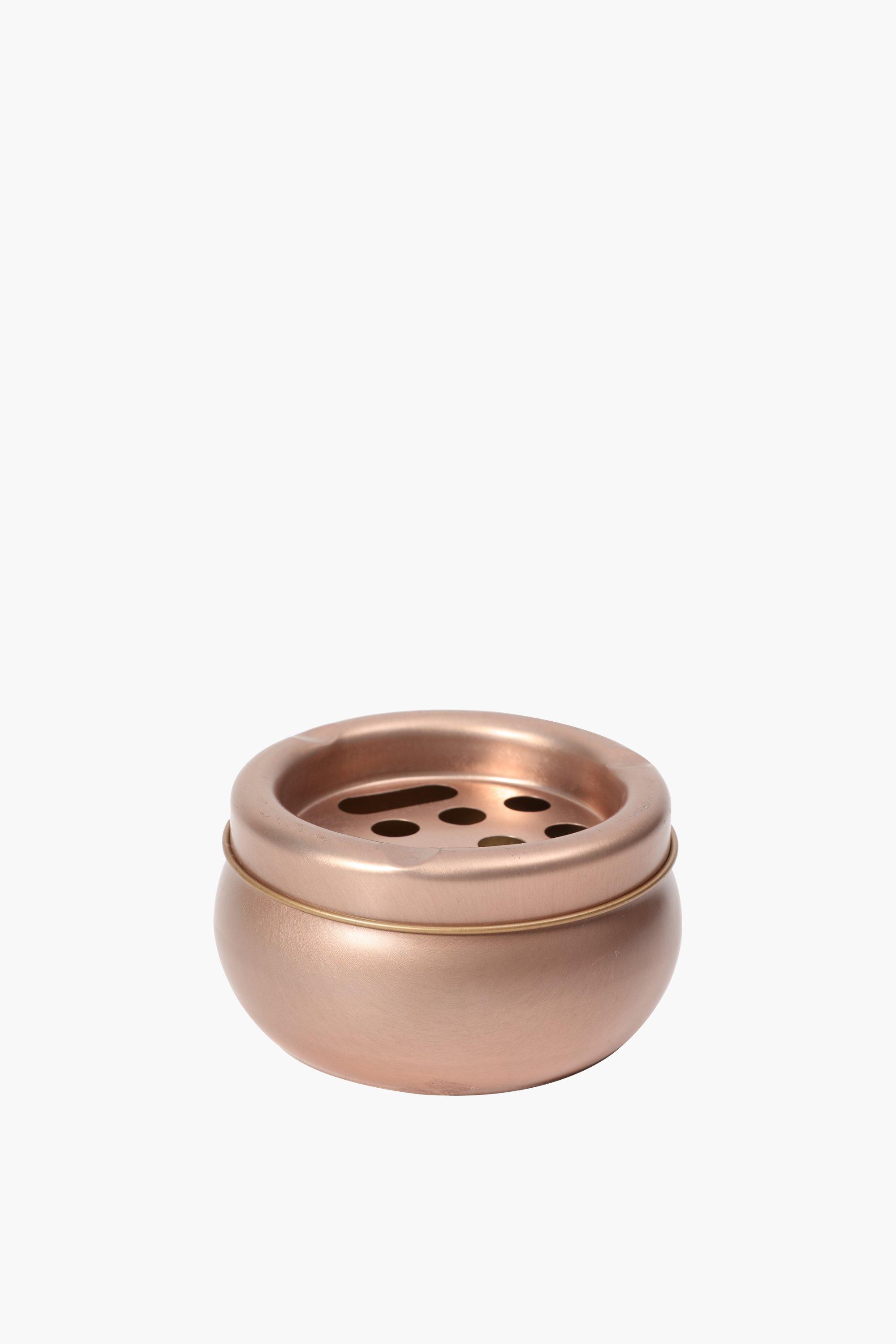 Metallic Lipped Ashtray