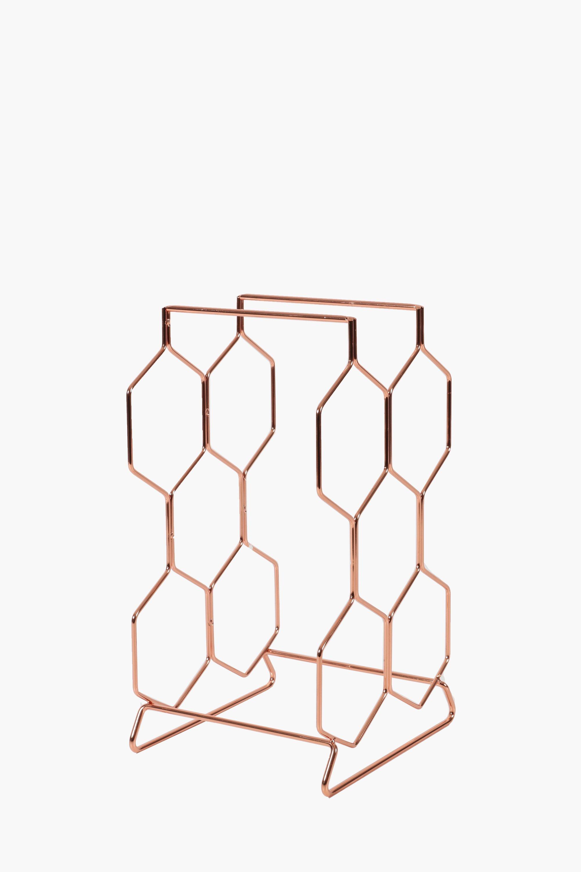 Honeycomb 6 Bottle Wine Rack