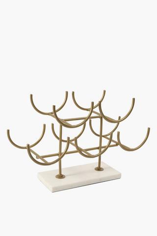 Marble Base Wine Holder
