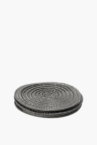 4 Pack Woven Coasters