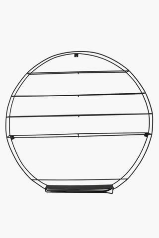 Stanmore Metal Wall Mount Wine Rack Large