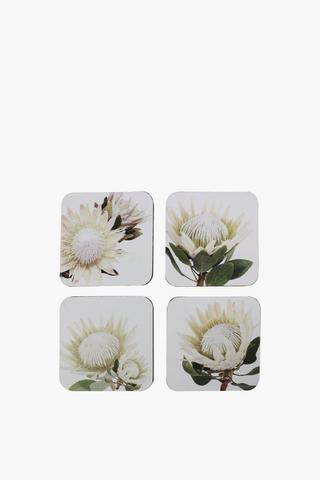 4 Pack Protea Coasters