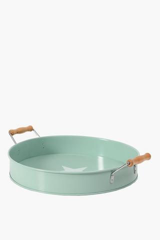 Galvanised Serving Tray