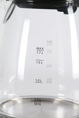 Salton Cordless Glass Kettle, 1,7 L