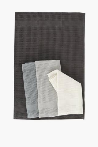 4 Pack 100% Cotton Tea Towels