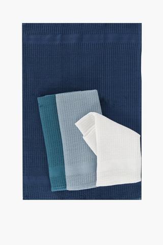 Navy Blue Dish Cloths, 4-Pack